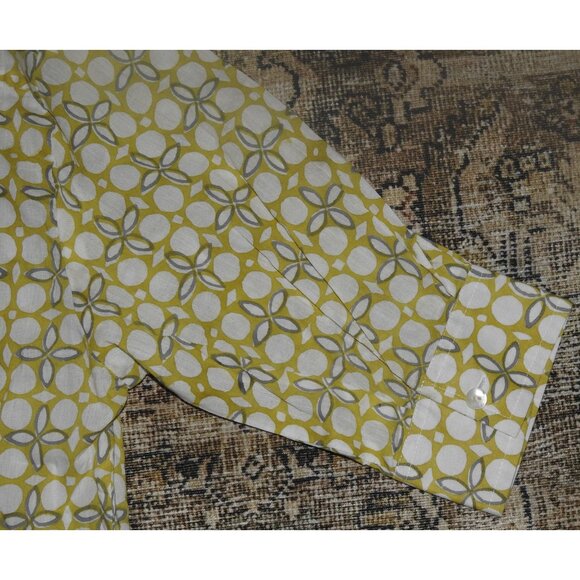 Zen Ethic Button Up Collared Shirt Dress Women's Small - Picture 7 of 8